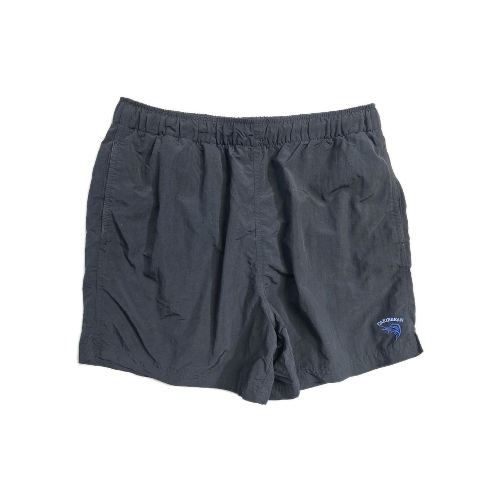 Caribbean Joe Swimwear Men's Shorts Small Black‎